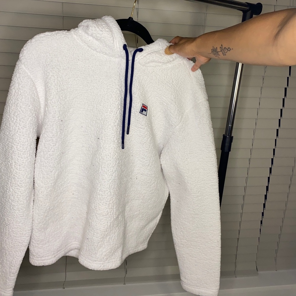 Fila fluffy hoodie